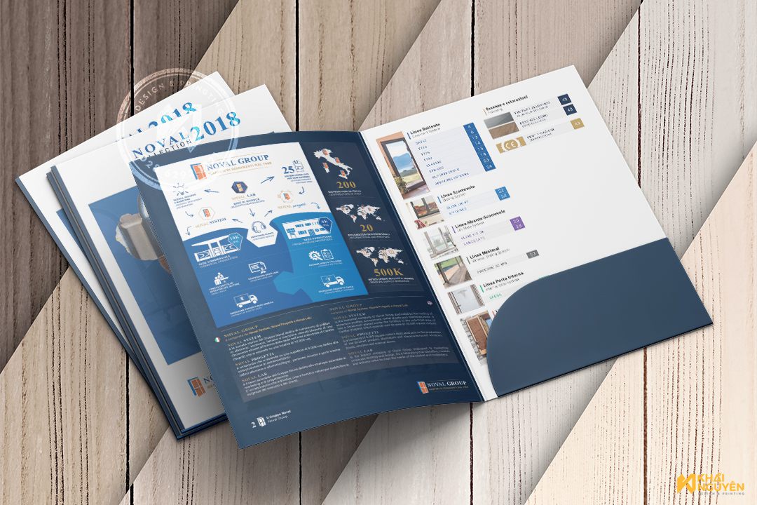 Thiết kế in ấn folder giá rẻ